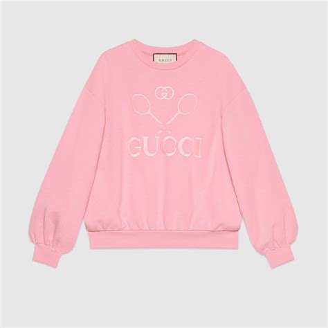 light pink gucci sweatshirt